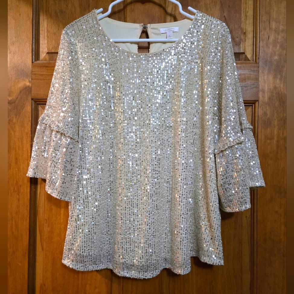 Lc Sequin Blouse
